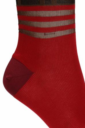 Logo-embroidered socks, zdjęcie 2 Logo-embroidered socks od Fendi